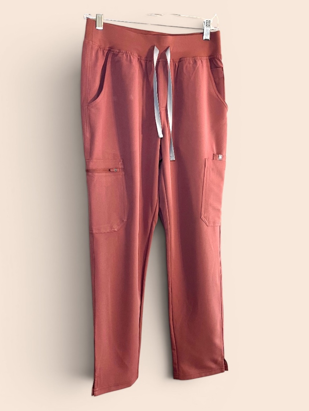 Figs Mauve High Waisted Yola Scrub Pants PO# 6823 Size SP NWT